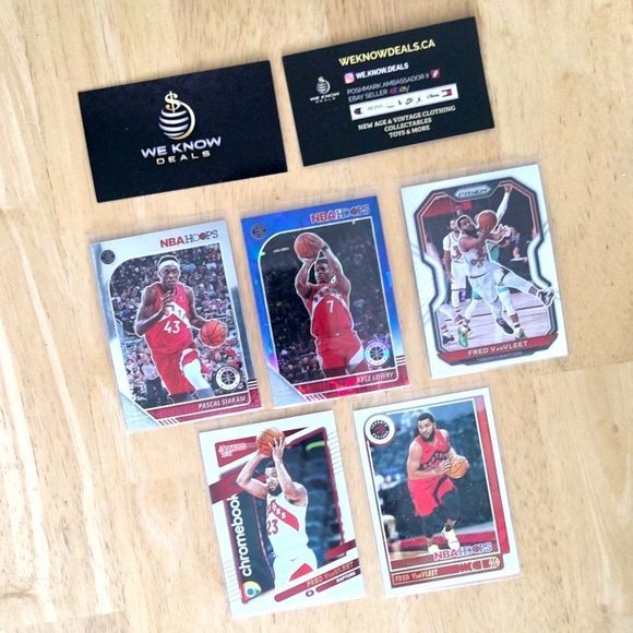 5 Toronto Raptors Panini Assorted Trading Cards - Picture 4 of 8